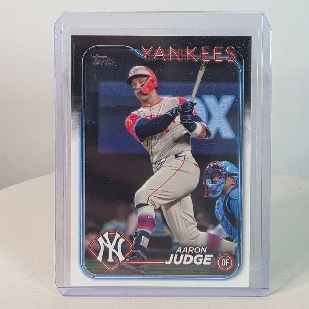 Aaron Judge 2024 Topps MLB All-Star Game Yankees Trading Card In Protective Slee